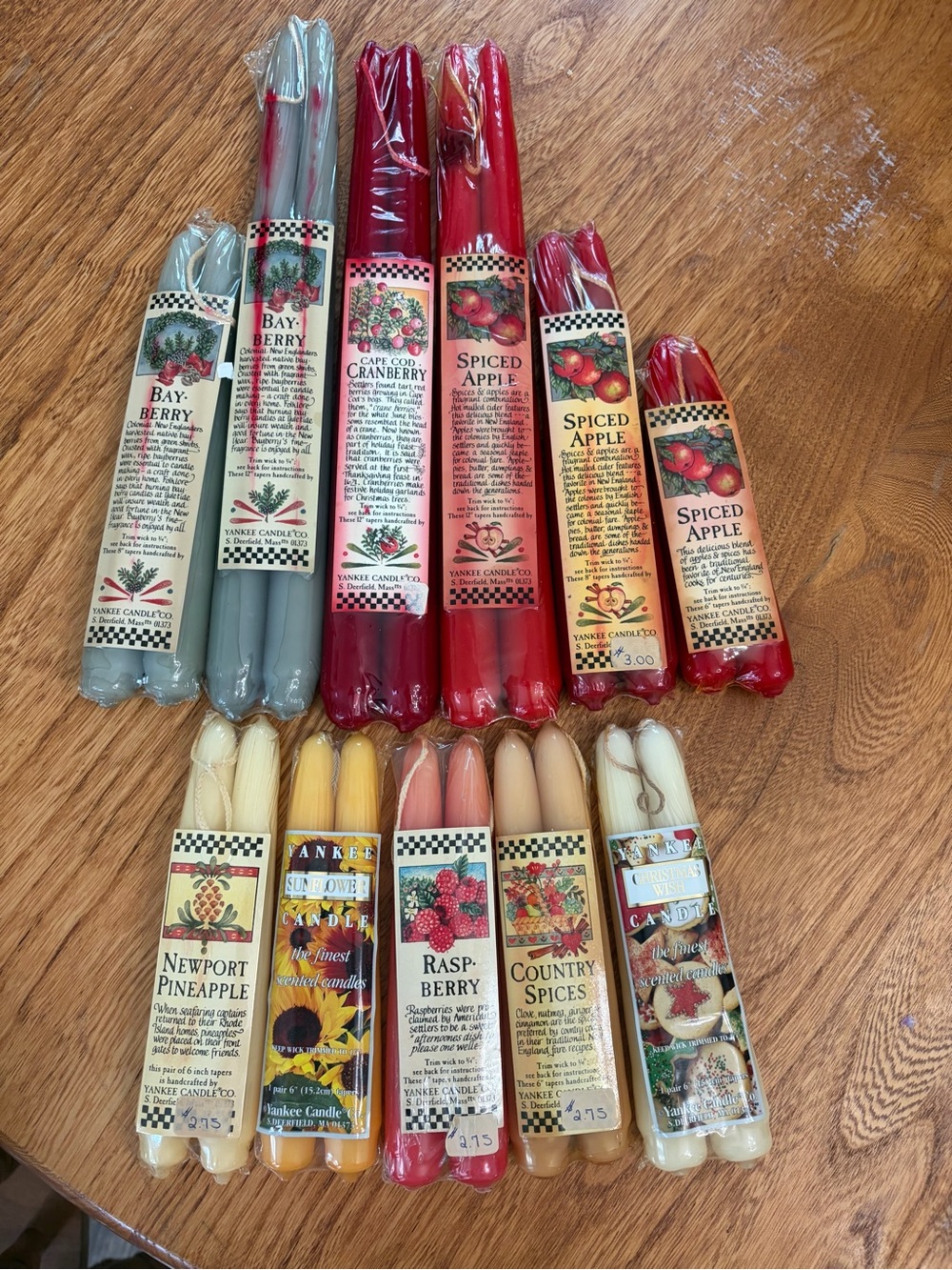 Rare VHTF Vintage Yankee Candle tapers
